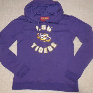 LSU tigers Purple Hoodie Size XL (runs small) unisex